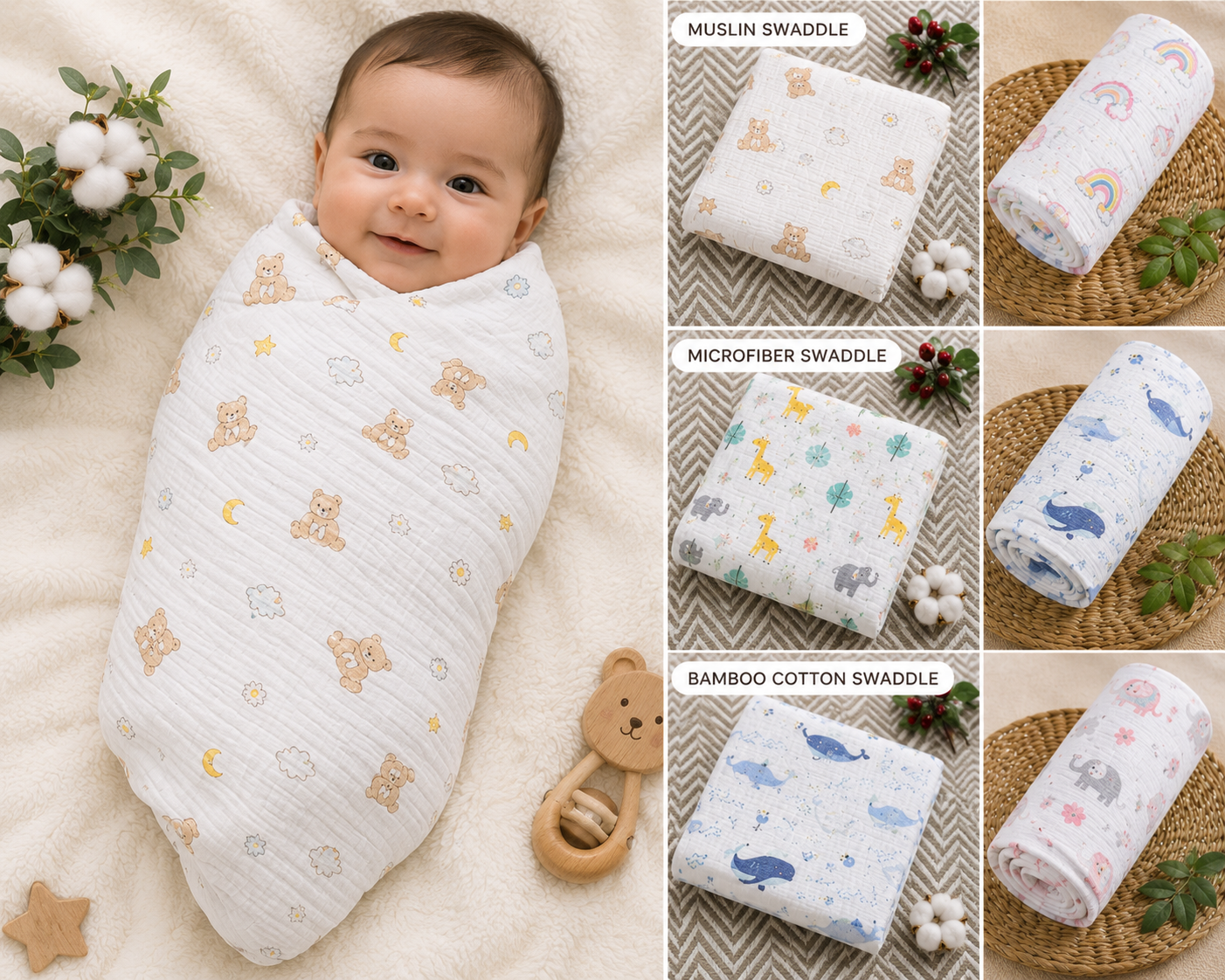 Swaddle Cloths