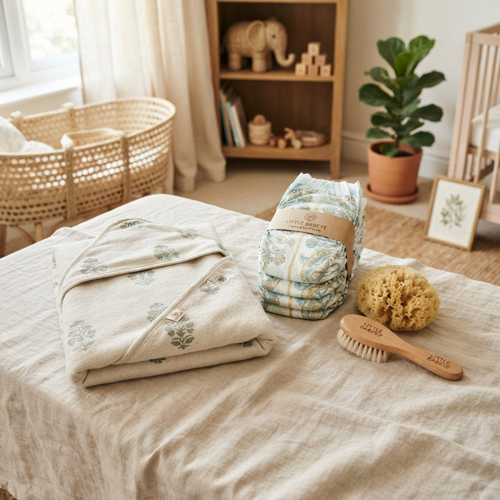 Bathing and diapering