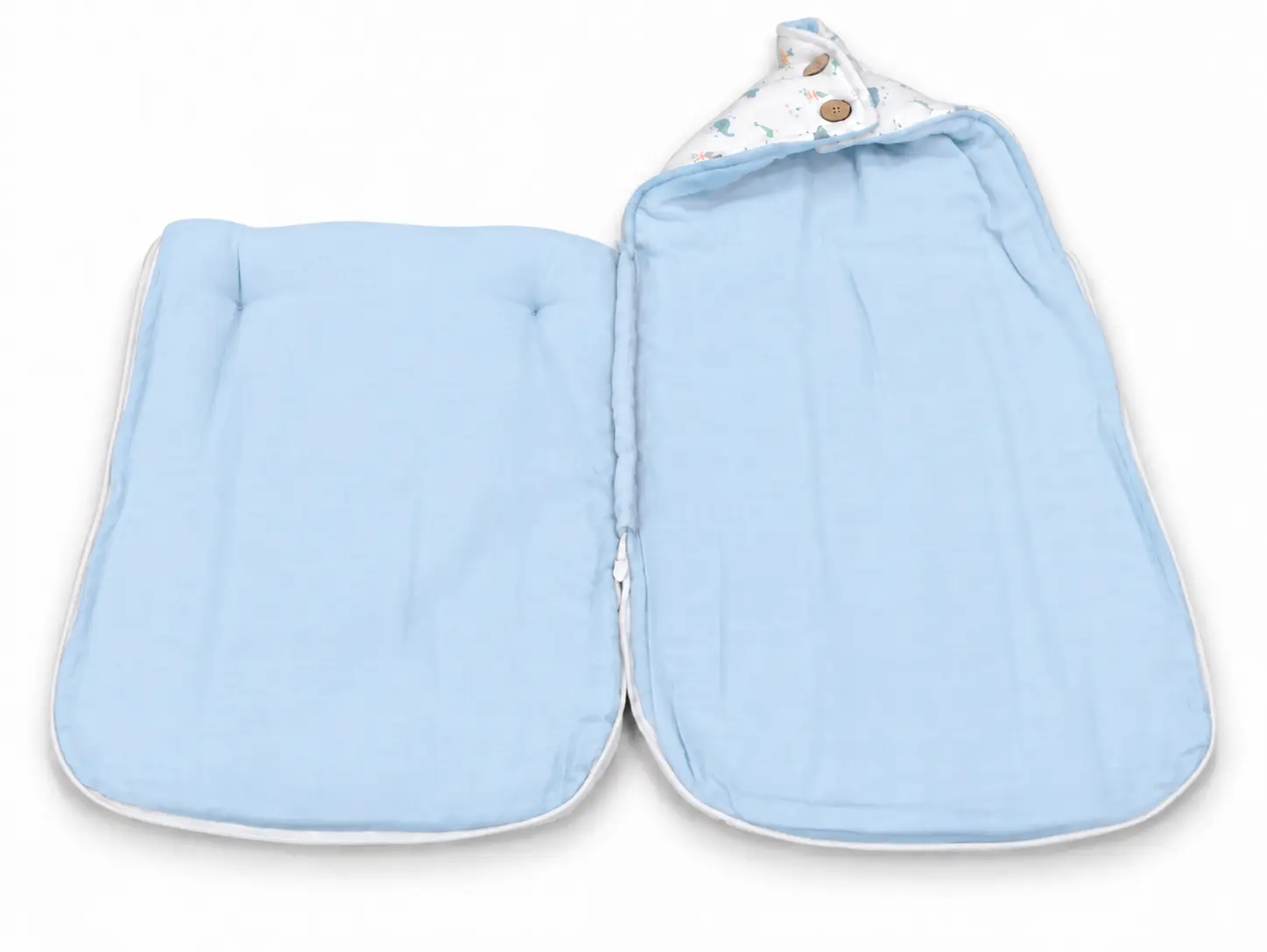 PREMIUM SOFT MUSLIN BABY CARRY BED-OCEANHUG ππΆπΌ - Image 2