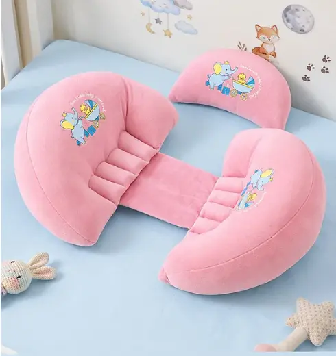 3 PIECE MATERNITY PILLOW SET FOR PREGNANCY SUPPORT-PINK ๐๏ธ๐ธ๐คฐ - Image 2