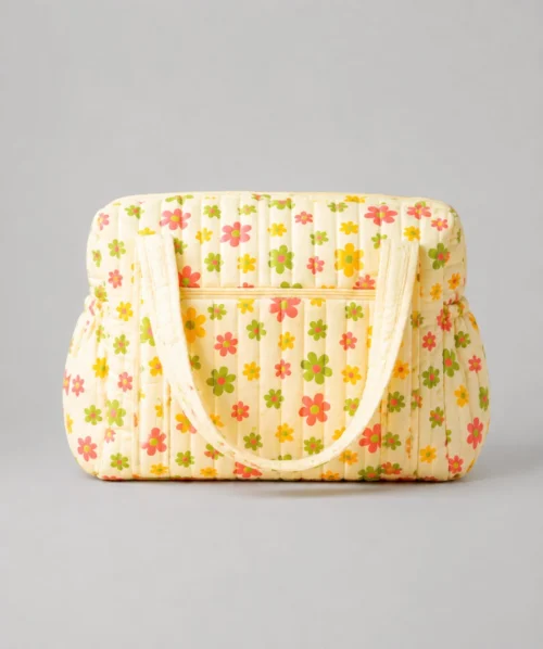 MUSLIN DIAPER BAG - Vanilla Petals