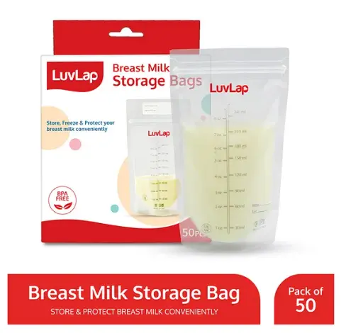 BREAST MILK STORAGE BAGS – PACK OF 50 🍼❄️💕