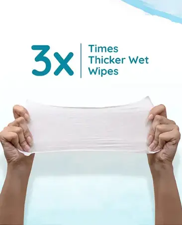 MOTHER SPARSH 99% PURE WATER EXTRA GENTLE EXTRA THICK BABY WIPES β 72 WIPES πΌπ§πΏ - Image 4