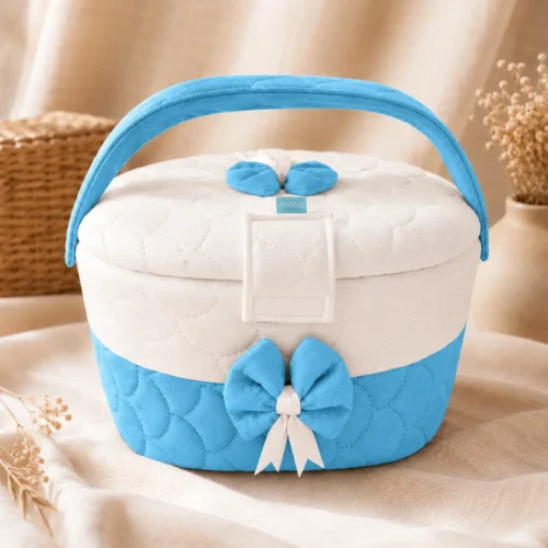 COZY MOTHER BASKET-SKY BLUE 🧺🧸✨