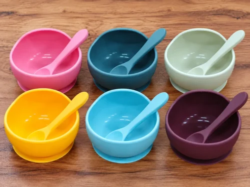 SILICONE BOWL SET-💖🥄🥣