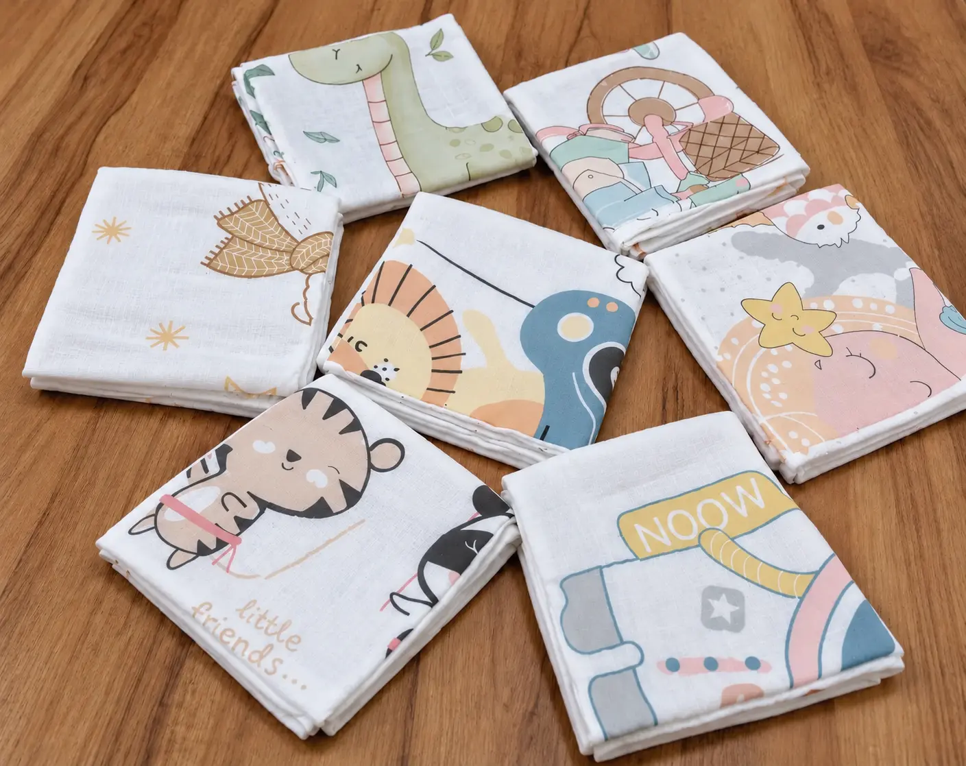 Soft Bamboo Cotton Baby Blanket β 110 x 110 cmπΏβοΈπ§Έ